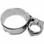 10-315c 01-03 Joker Machine Fork Mount Speedo Ring W Swivel Clamp 39mm Chr Harley Fxdxt