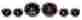 8960-00114-01 04-13 Unbranded Kuryakyn Medallion Flames 6 Gauge Premium Bagger Kit Harley Touring Flht