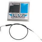 0651-0641 Drag Specialties Alternative Length Black Vinyl Idle Cable