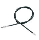 0655-0037 4390700b Drag Specialties Front-wheel Drive Speedometer Cable 40in Black Vinyl