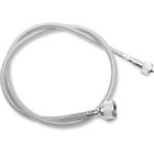 0655-0055 Drag Specialties Harley Davidson Fx Xlh Stainless Steel Braided Speedometer