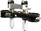 0909005-bk Neken Sfs Upper Clamps Black Offset