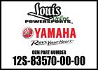 12s-83570-00-00 Yamaha Speedometer Assy New Oem 766856460114