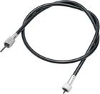 173716 Drag Specialties Black Vinyl Tachometer Cable Harley Davidson Sportster