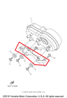 2hc-h3519-00-00 Yamaha New Oem Yxz Eps Meter Mounting Bracket