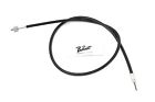 36-0814 Black Speedometer Cable For Harley Sportster Xl Models