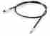 4122429 06-0140 Bikers Choice Black Vinyl Speedometer Cable