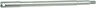 45-0196 Eastern Motorcycle Parts Zinc Plated Front Axle