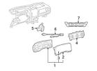 56054259ae Jeep Chrysler Oem Instrument Cluster Image 1
