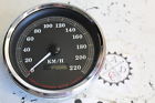 67275-96a Harley-davidson Chrome Trimmed Speedometer