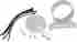 8460671 Drag Specialties Ds Single Instrument Gauge Bracket Chrome Harley-davidson Fxdc Dyna Custom 05