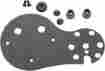 8460751 Drag Specialties Ds 2.4 Mini Tachometer Gauge Mount Harley Fxdi Dyna 2004-2006