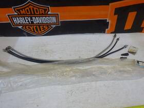 223310 Custom Chrome Vintage Harley Ironhead Sportster Choice Of Braided Or Black Tachometer Cable