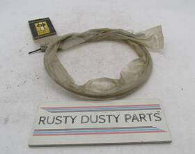 67186-88 Custom Chrome 41612 Harley Clear Stainless Speedometer Speedo Cable
