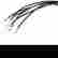 Dn-wht-15 Novello Handlebar Mounted Turn Signal Wire Extension Kit 15in