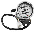 Dr-490291 Bikers Choice Mini Speedo With Led Indicator Light White Biker