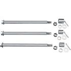 Ds-223050 Drag Specialties Chrome Axle