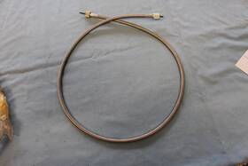 36-2573 Harley-davidson Tachometer Cable Cam Drive 74-80 Xl #36-2573 Braided Ss 39 Inch