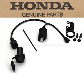 08e70-kzz-d21 Honda 12v Accessory Socket Kit Xr150 L 23-24 Oem Genuine Outlet #a179