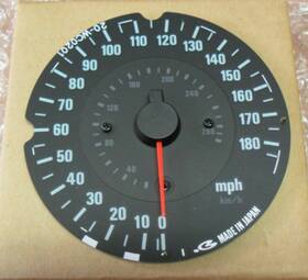 Honda 37200-mbw-602 99-00 Cbr600f4 Speedometer Assembly Mph Kph Face Only
