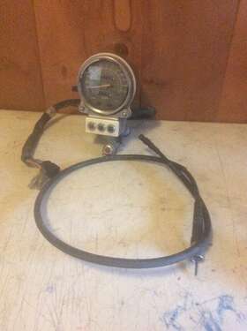 931100spo Honda 1993 Shadow 1100 Speedometer Assembly Cable And Indicators