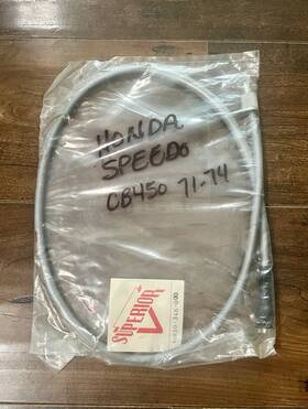 44830-346-000 Honda Superior Nos Cb450 Speedometer Cable Cb 450 Gray Speedo 1970 S