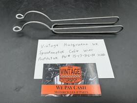 Husqvarna 15-17-306-01 Vintage Wr Speedometer Cable Wire Protector Part # Used