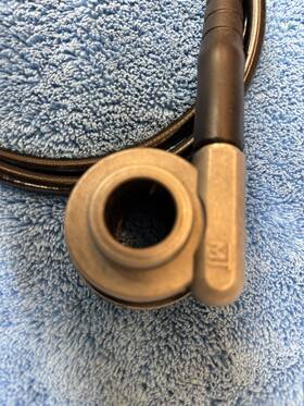 61-021blk Indian Motorcycle-gilroy 61-021 Black Chief / Spirit Speedometer Cable With Drive Unit - Low Mile Use
