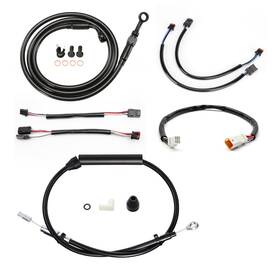 Ibhfxbdzx125 Ironbrotherhood Softail 14ftft Handlebar Extension Cable Kit Clutch For Harley 18-up No Abs