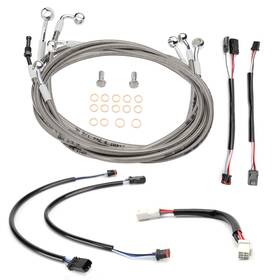 Ibhfxbdzx137 Ironbrotherhood Touring 12 Inch Bars Extended Clutch Cable For Harley 2017-2020 Street Glide Abs