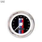 Jlm1827660 Johnny Law Motors Speedo Gauge Sae Vintage Autobahn Black White