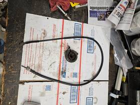 Kawasaki 2176295 1985 Kl600 Kl 600 Speedometer Cable Speedo Line