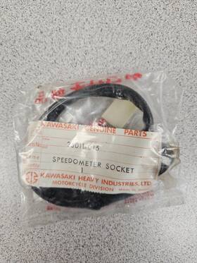 Kawasaki 25011-015 New Oem Speedometer Socket Fits 71f5/72f8/73f6 F7 &f9