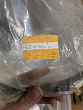Kawasaki 54001-1125 Cable-speedometer Klf400 54001-1211