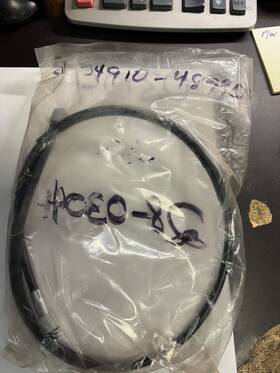 34910-48990 Kayo 28-0304 Suz Speedo Cable 82-91 Gs125 Ts 185