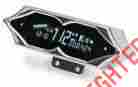Tr-211050 Mcv-7200 Dakota Digital Spike Style Universal Information Systems Gauge Chrome 4093511