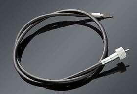 67051-70 Mid Usa 48725 Black Vinyl Speedo Speedometer Cable For Harley