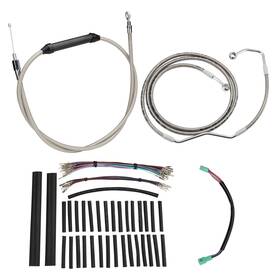 Mokfxbdzx138 Mokitdora 12 Inch Cable Extended Clutch Can-bus Tbw Wire For Harley Touring 08-13 With Abs