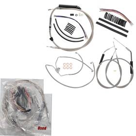 Mokitdora Mokfxbdzx160 Used 14 Inch Bar Clutch Brake Throttle Cable Kit For Harley Touring 00-06 No Cruise