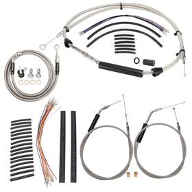 Mokfxbdzx38 Mokitdora Extended Clutch Cable For 2010-2011 Dyna Wide Glide Fxdwg No Abs With 14 Inch Bar