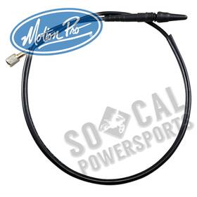 8080-ic381150-97 Motion Pro 1982 Honda Cm450a Hondamatic Street Black Vinyl Speedo Cable