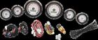 Mvx-8604-wr-k Mvx-8604-wrblack Kit Mvx Dakota Bezel Digital White Red Six-guage