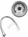 Mvx-8k-f-wg-c Dakota Digital Gauge Fuel Wht-blk