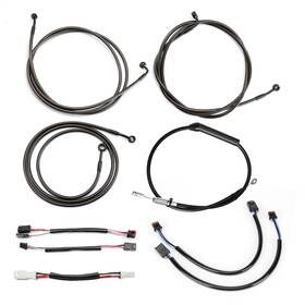 Prfxbdzx031 Precisionride 12ftft Handlebar Extended Clutch Cable Kit For Harley Touring 2021-2022 With Abs