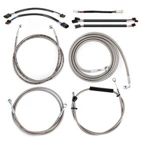 Prfxbdzx036 Precisionride 16ftft Handlebar Cable Kit For Harley Touring Electra Street Glide 2021-2022 With Abs