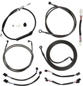 Wgsfxbdzx017 Prewired Clutch Brake Cable For Harley Street Glide Electra With Abs 2021-up 14 Inch Handlebar