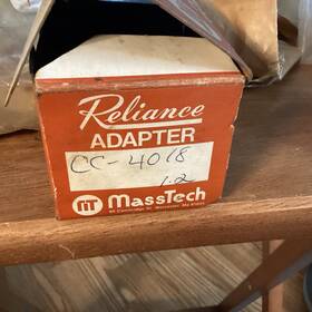 Reliance Cc-4018 1.200 Mack Speedometer Adapter For Model Ratio 1.000 Mass New
