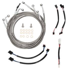 Tigfxbdzx099 Tigersgate 16ftft Bar Extended Clutch Cable Tbw Wire For Harley 17-20 Electra Glide With Abs