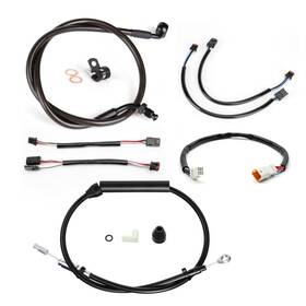 Tigersgate Tigfxbdzx134 16ftft Handlebar Clutch Abs Brake Line Can Bus Wire For Harley Softail 2018-2025
