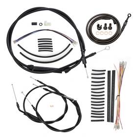 Tigfxbdzx40 Tigersgate 14 Inch Handlebar Extended Cable Kit Clutch For Harley 1996-2006 Dyna No Abs Tigfxbdzx40 Tigersgate 14 Inch Handlebar Extended Cable Kit Clutch For Harley 1996-2006 Dyna No Abs